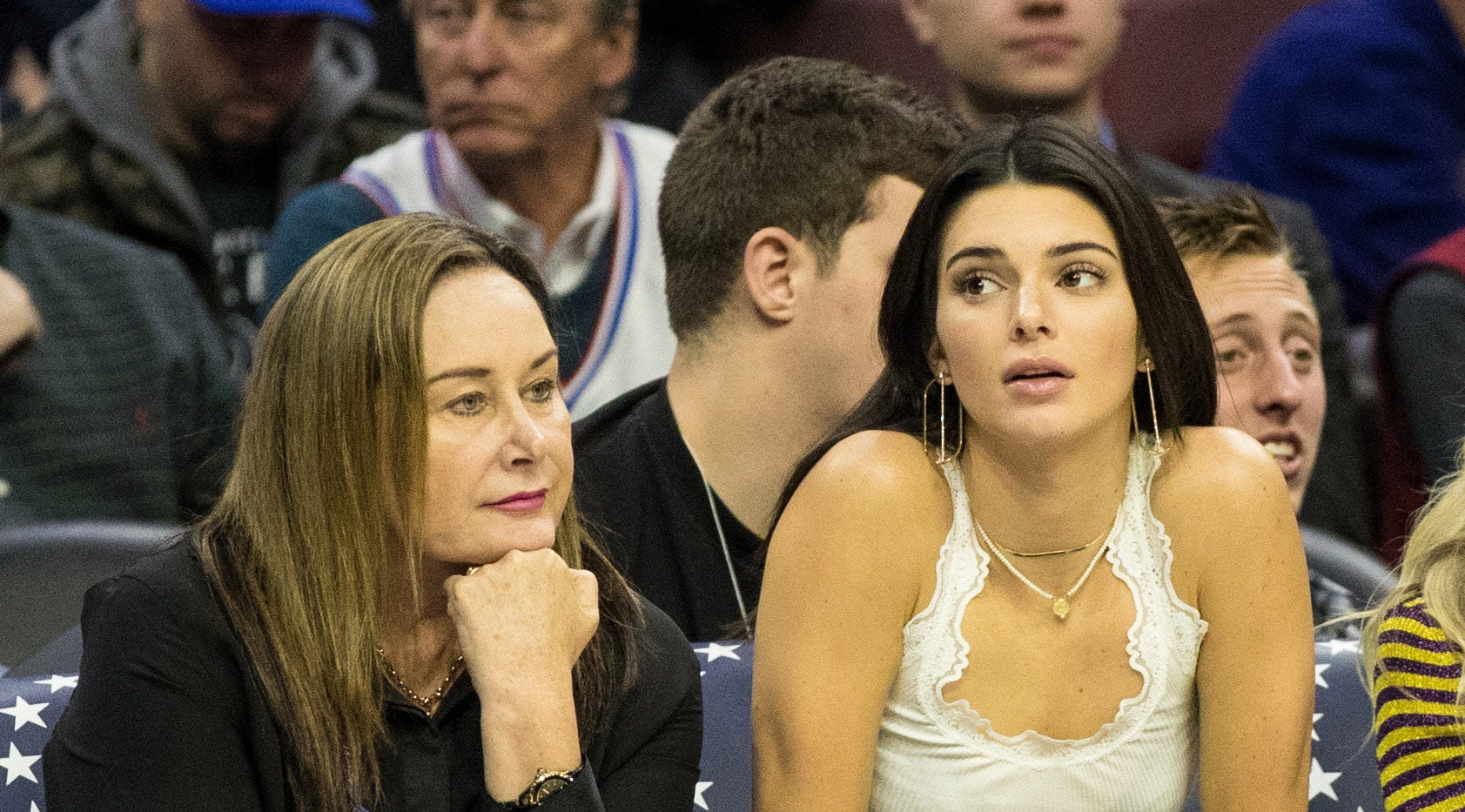 Kendall Jenner, Ben Simmons attend Drexel basketball game together