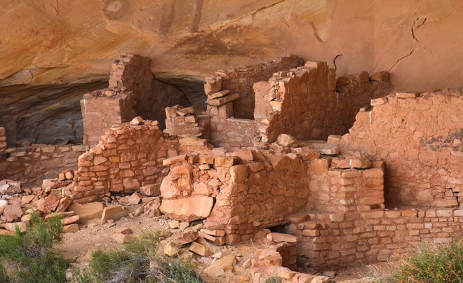 Butler Wash Ruins is pictured, Monday, May 8, 2017 at Butler Wash southwest of Blanding, Utah.