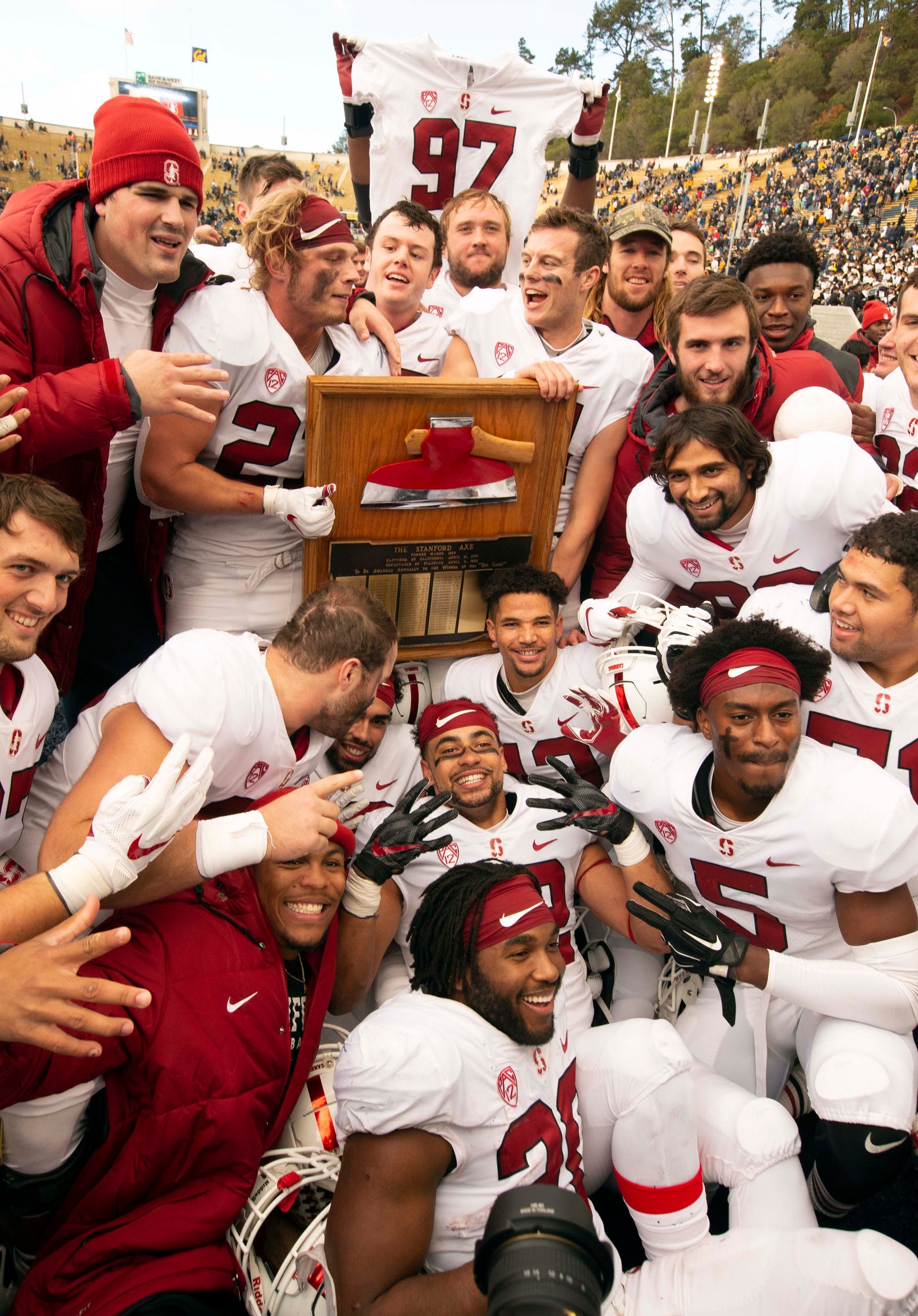 2018 College Football Rivalry Trophies