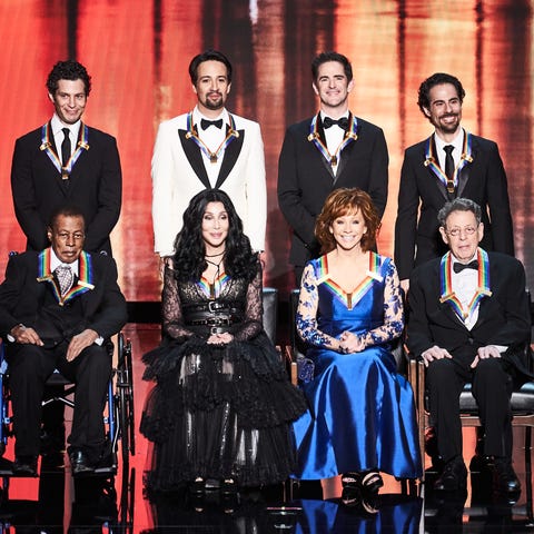 Kennedy Center Honorees for 2018: (Back row, left...