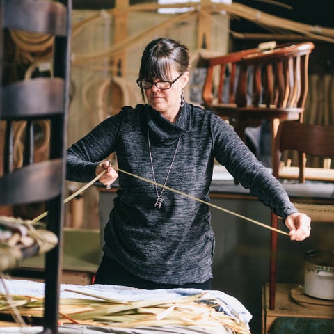 The North Carolina Folk Art Center in Asheville...