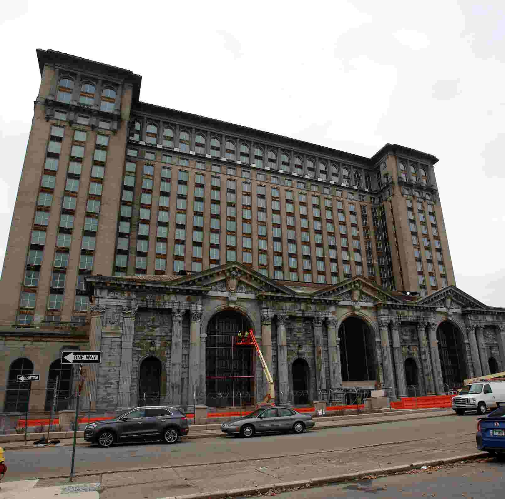 Detroit Train Station Ford Continues Renovation Despite Coronavirus