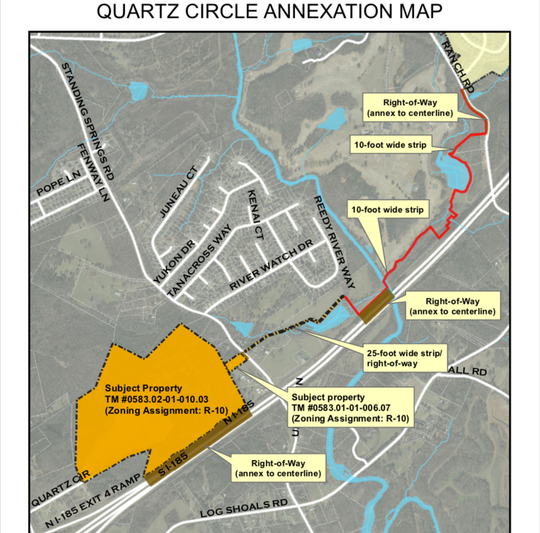 Mauldin annexations would bring 3 planned developments into city
