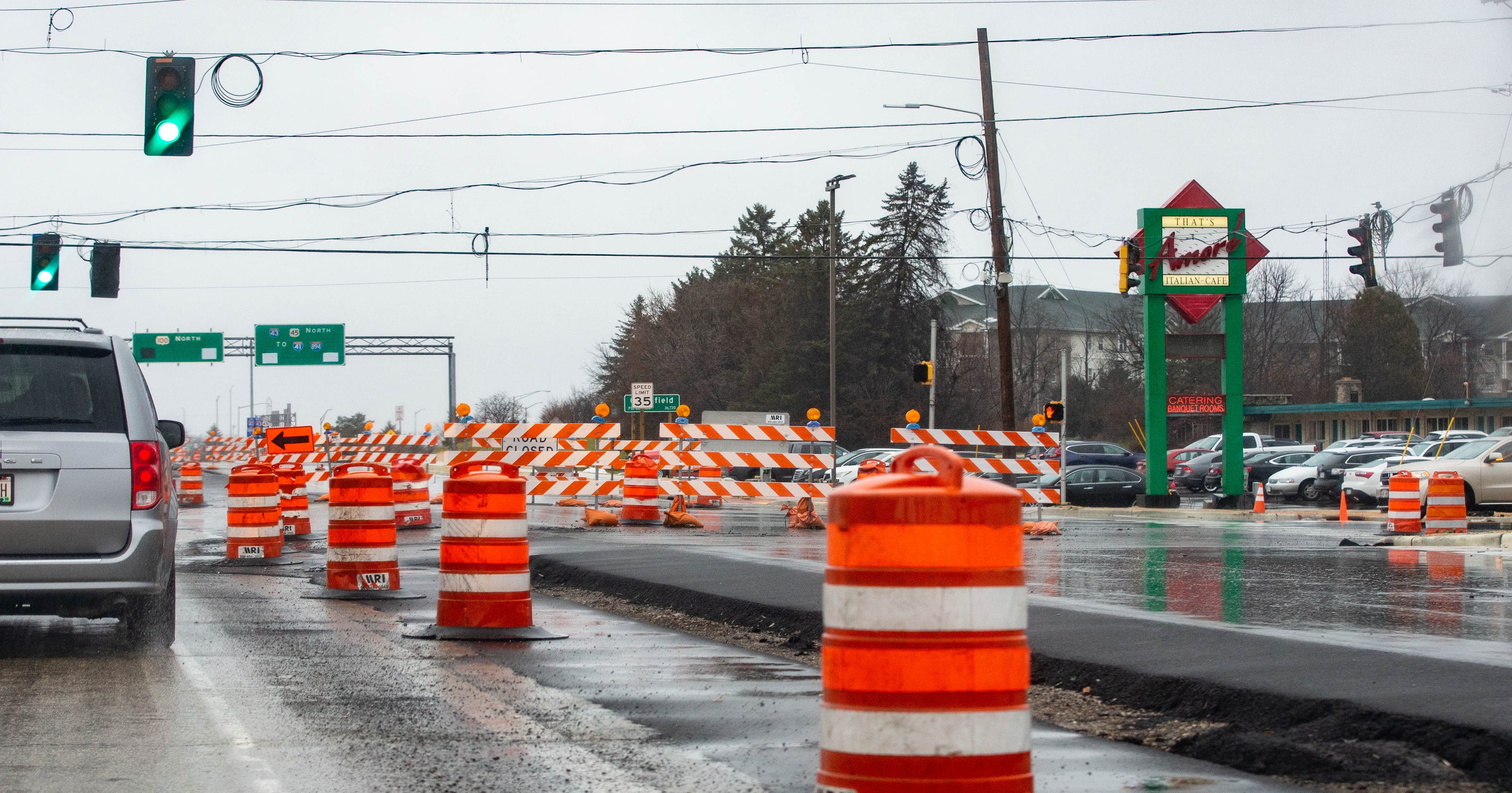 Milwaukee traffic Current construction projects, road closures, repairs