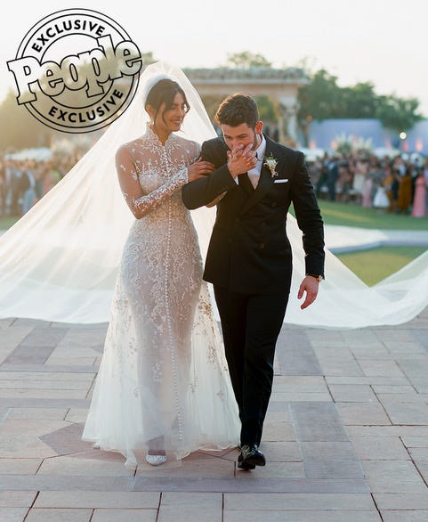 chopra jonas wedding dress