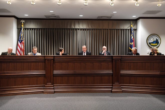 Buncombe County Commissioners held their last meeting of the year Dec. 4, 2018 in Asheville.