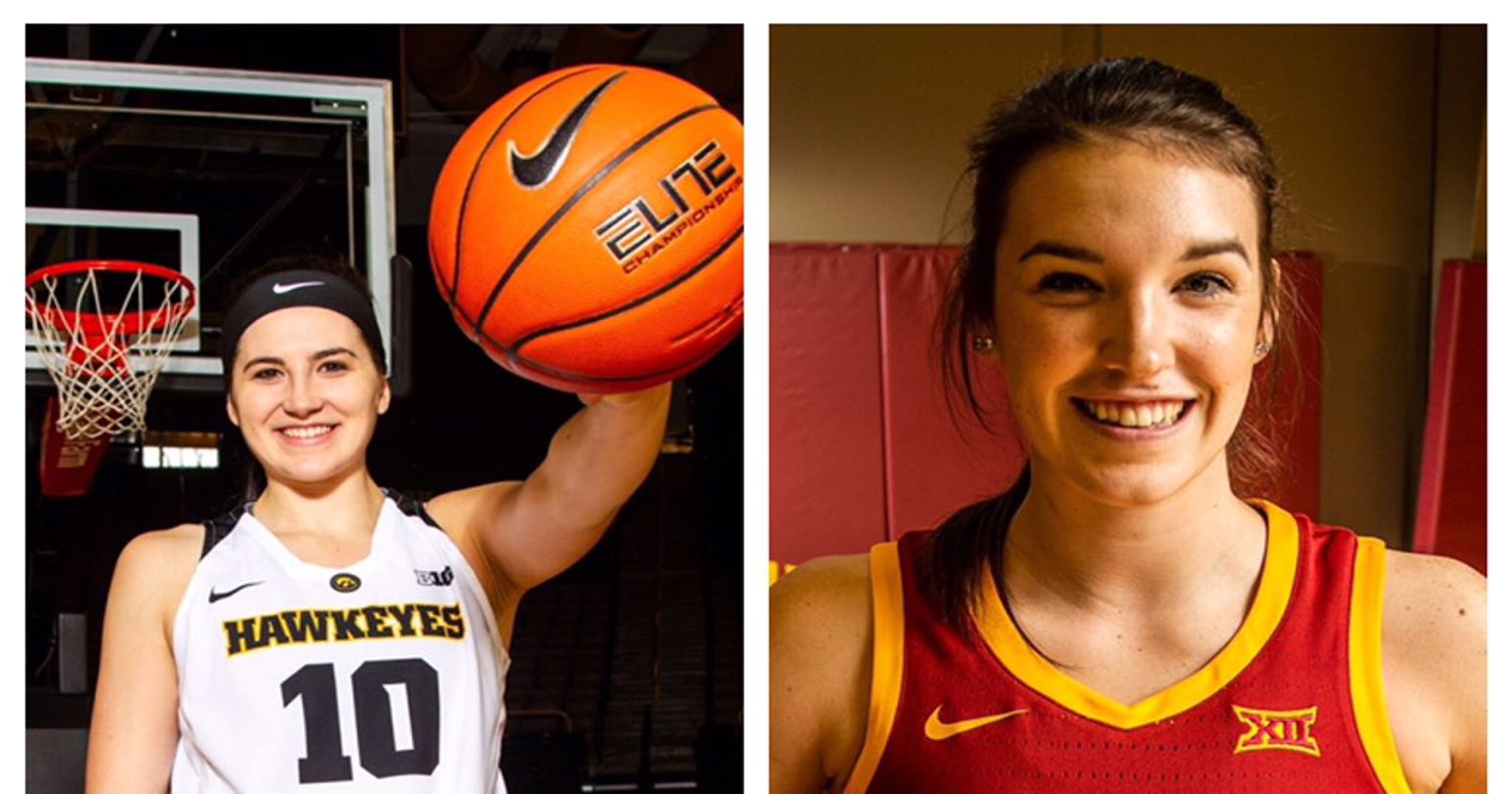 Iowa's Megan Gustafson, Iowa State's Bridget Carleton named ESPN all