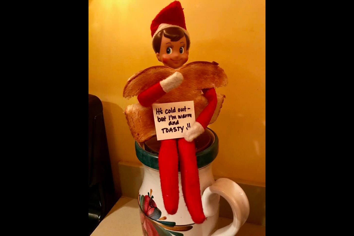 Funny Elf On The Shelf Ideas That Are Also Super Easy