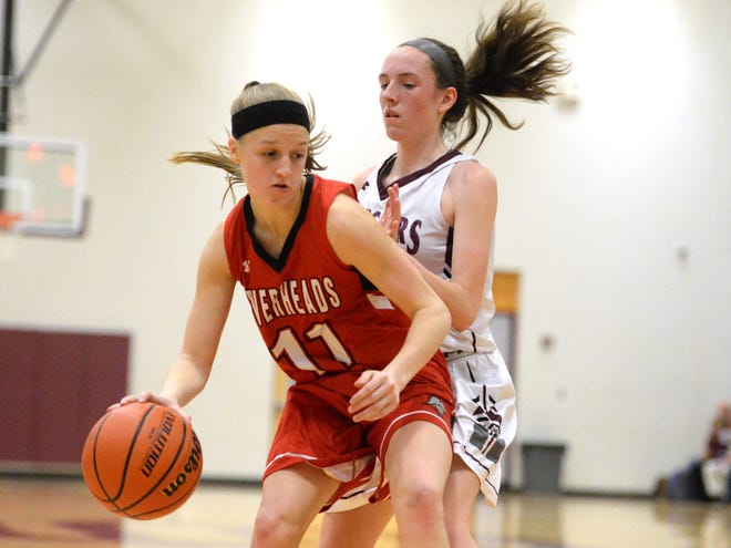 Riverheads' Sara Moore, who averages 17 points a game, will have to come up big against a tough Surry County defense Tuesday.