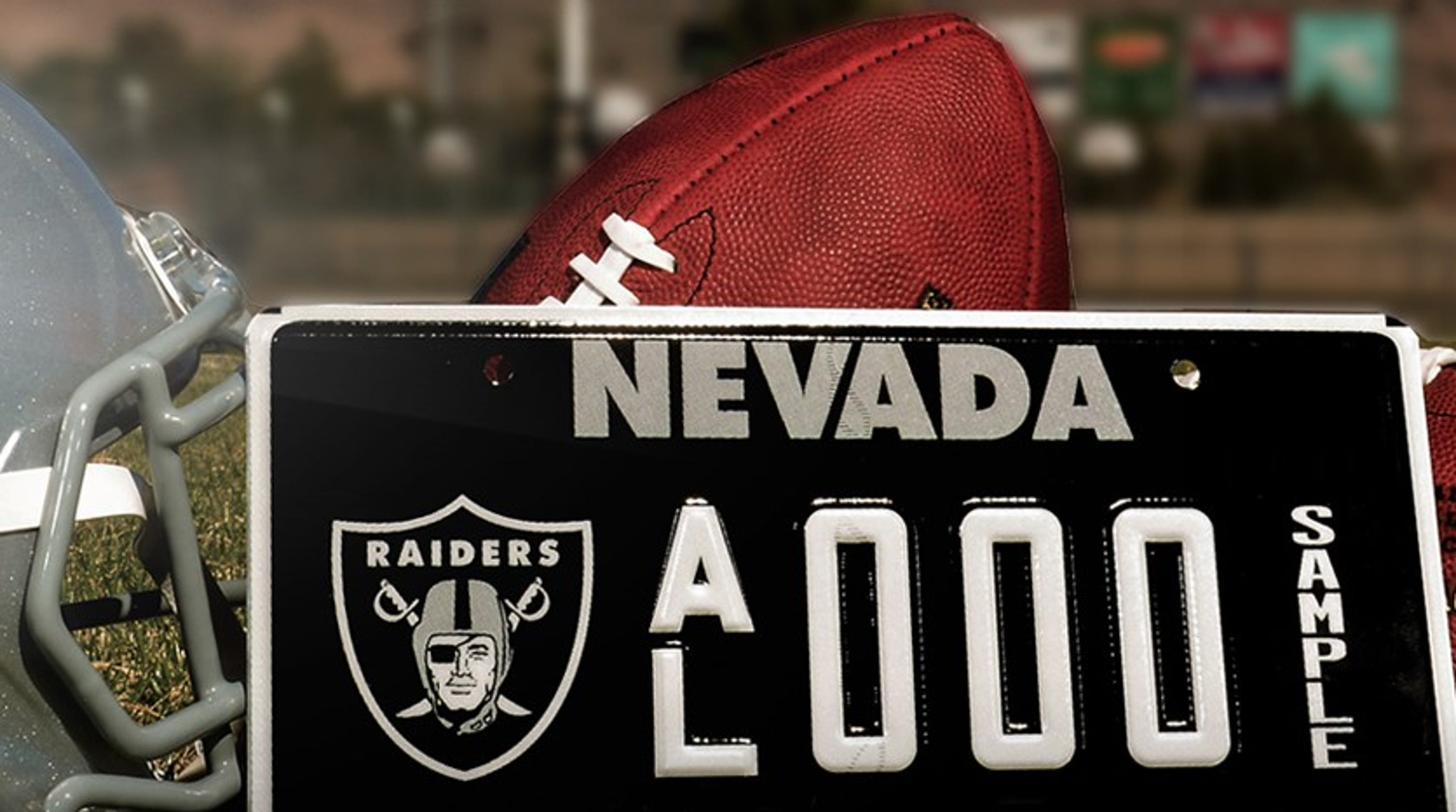 NFL: You can buy Las Vegas Raiders license plates next month NFL: You can buy Las Vegas Raiders license plates next month