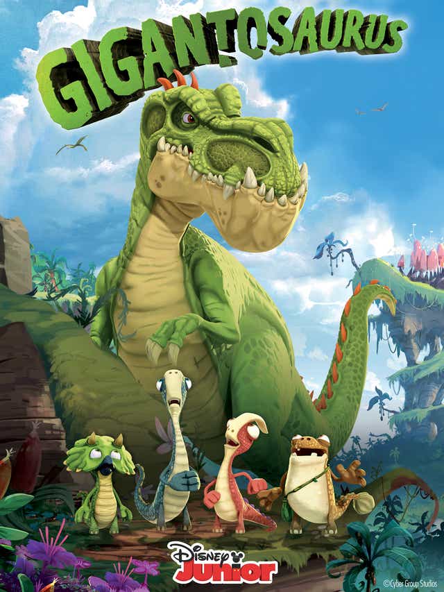 Gigantosaurus Disney Channel S Newest Show Premieres Today