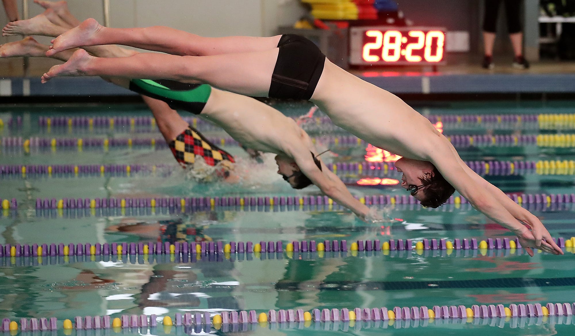 Kingston seeking second state swimming title in three years