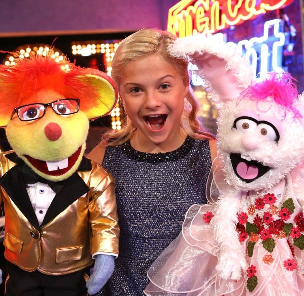 Ventriloquist Darci Lynne Farmer stars in the holiday special "My Hometown Christmas" at 9 p.m. Tuesday on NBC.