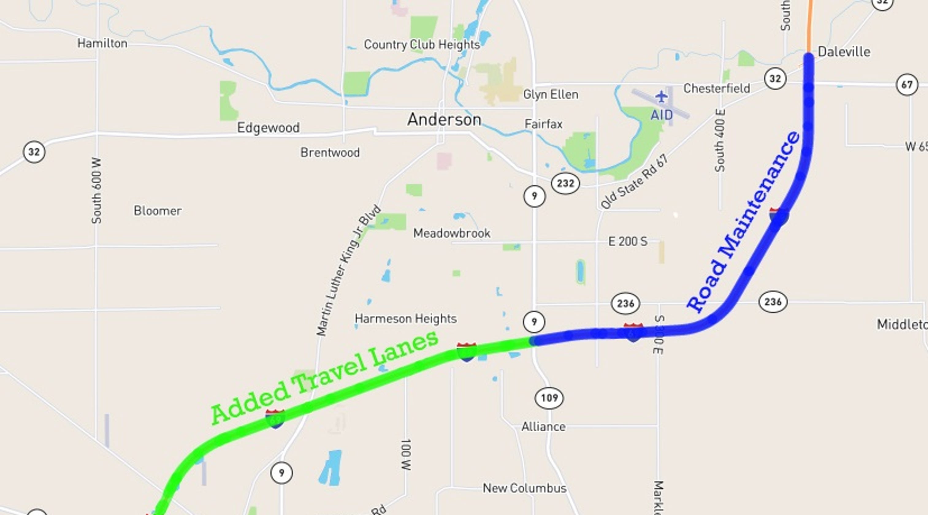 What to expect in I-69 construction zone this winter