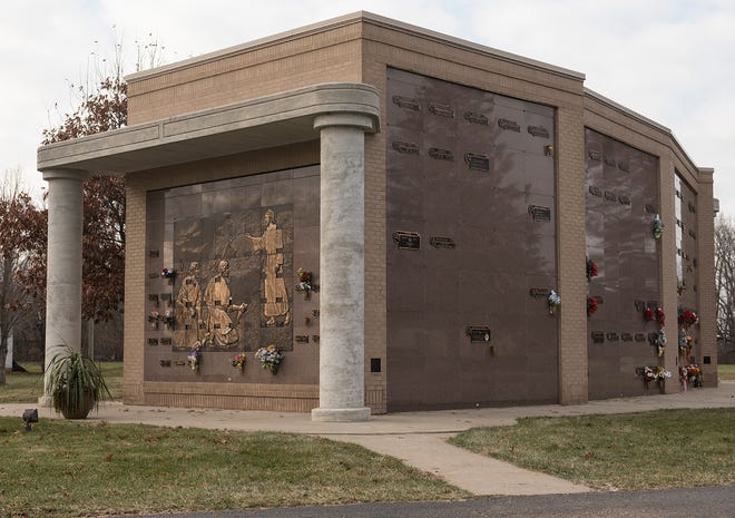 Mausoleum at Knollwood Memorial Park.