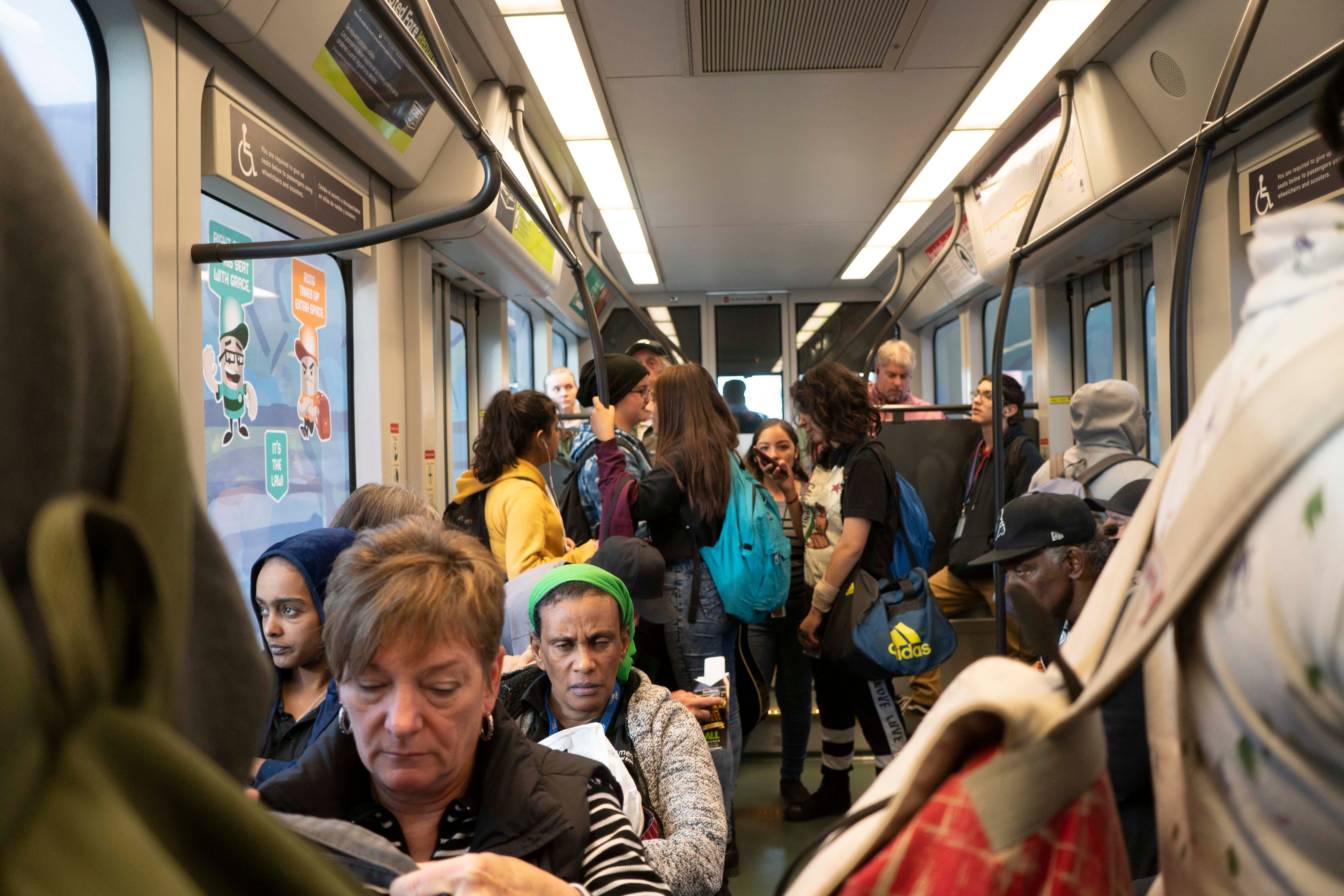 The Valley Metro rail system has an average weekday ridership of about 50,000, a number Valley Metro didn't expect to reach until 2020. But in the past year, light-rail ridership slipped by about 725,000 riders.