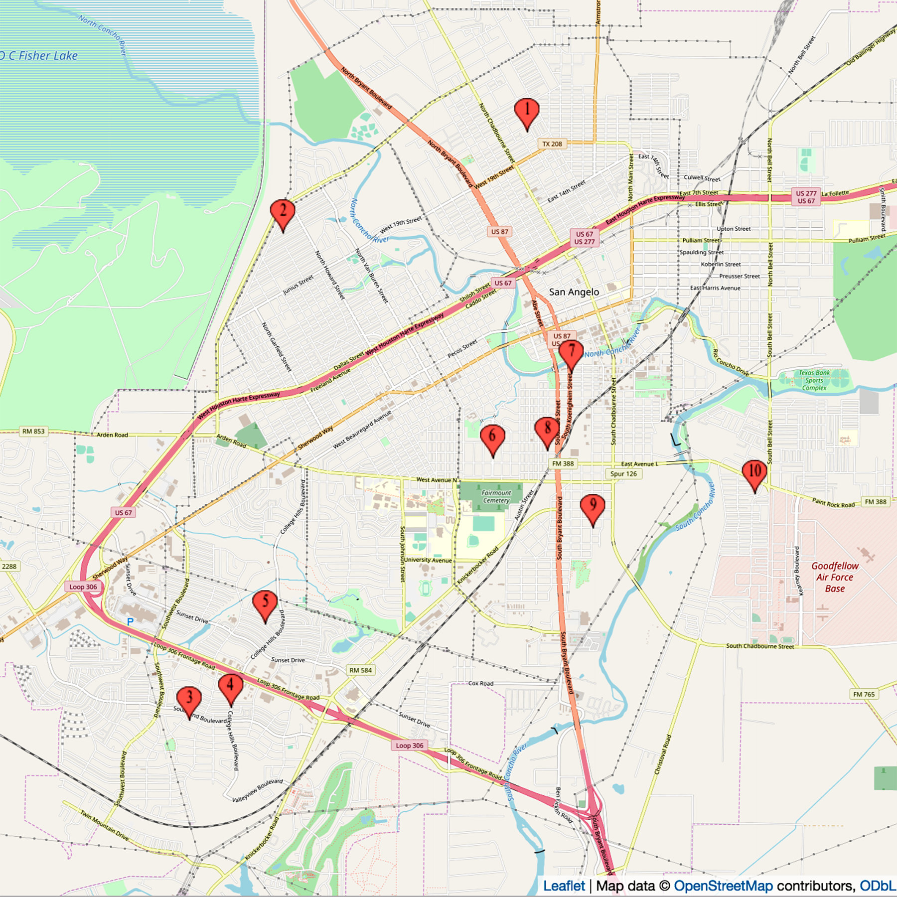 Here's where to find the best Christmas lights in San Angelo