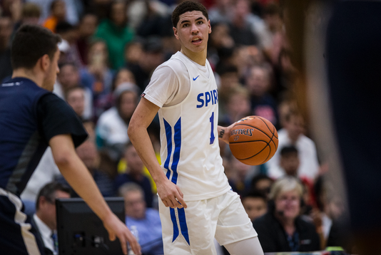 Overflow crowd packed in to see LaMelo Ball and Spire in ...