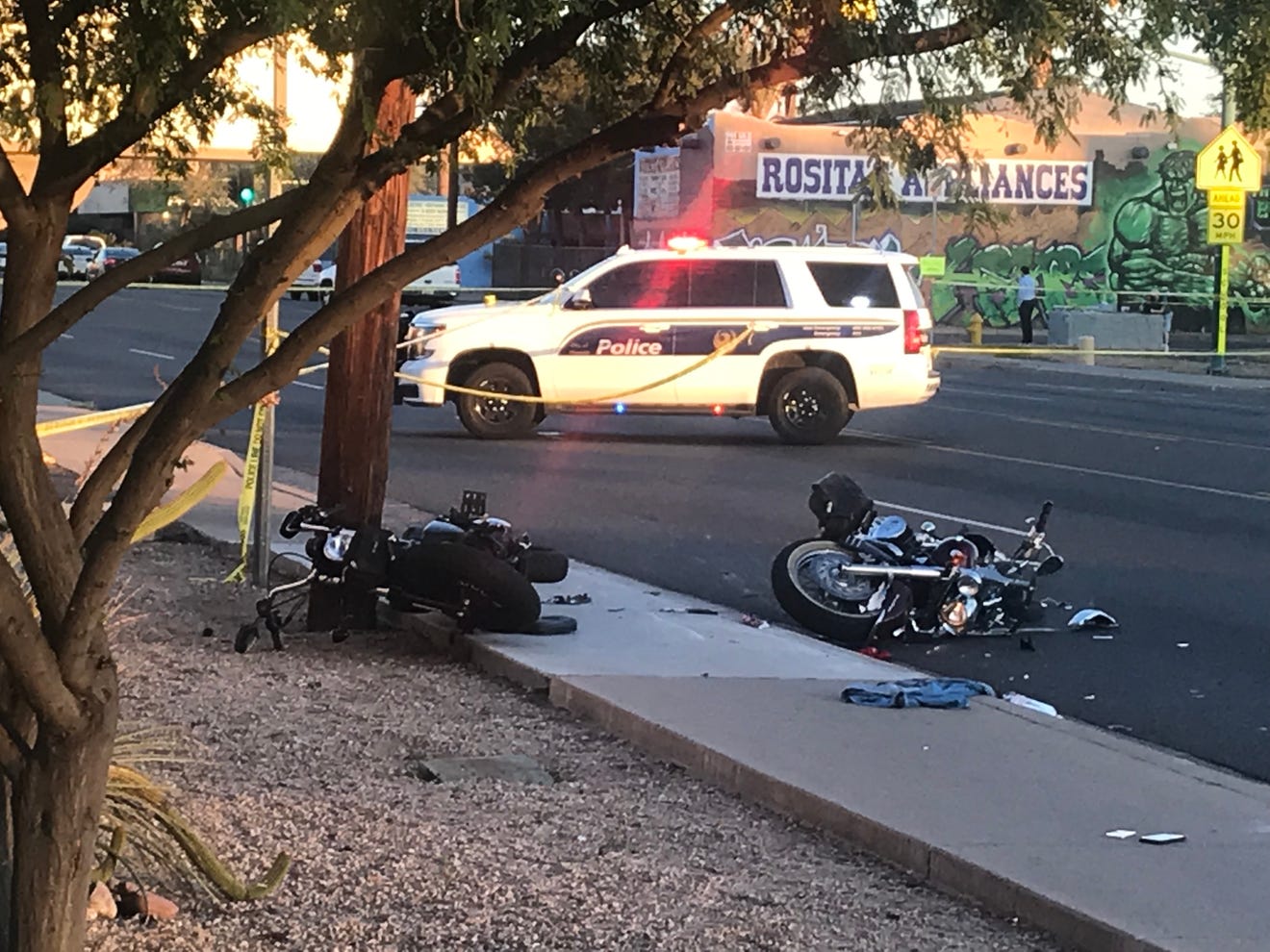 Police: Impairment suspected in Phoenix motorcycle crash