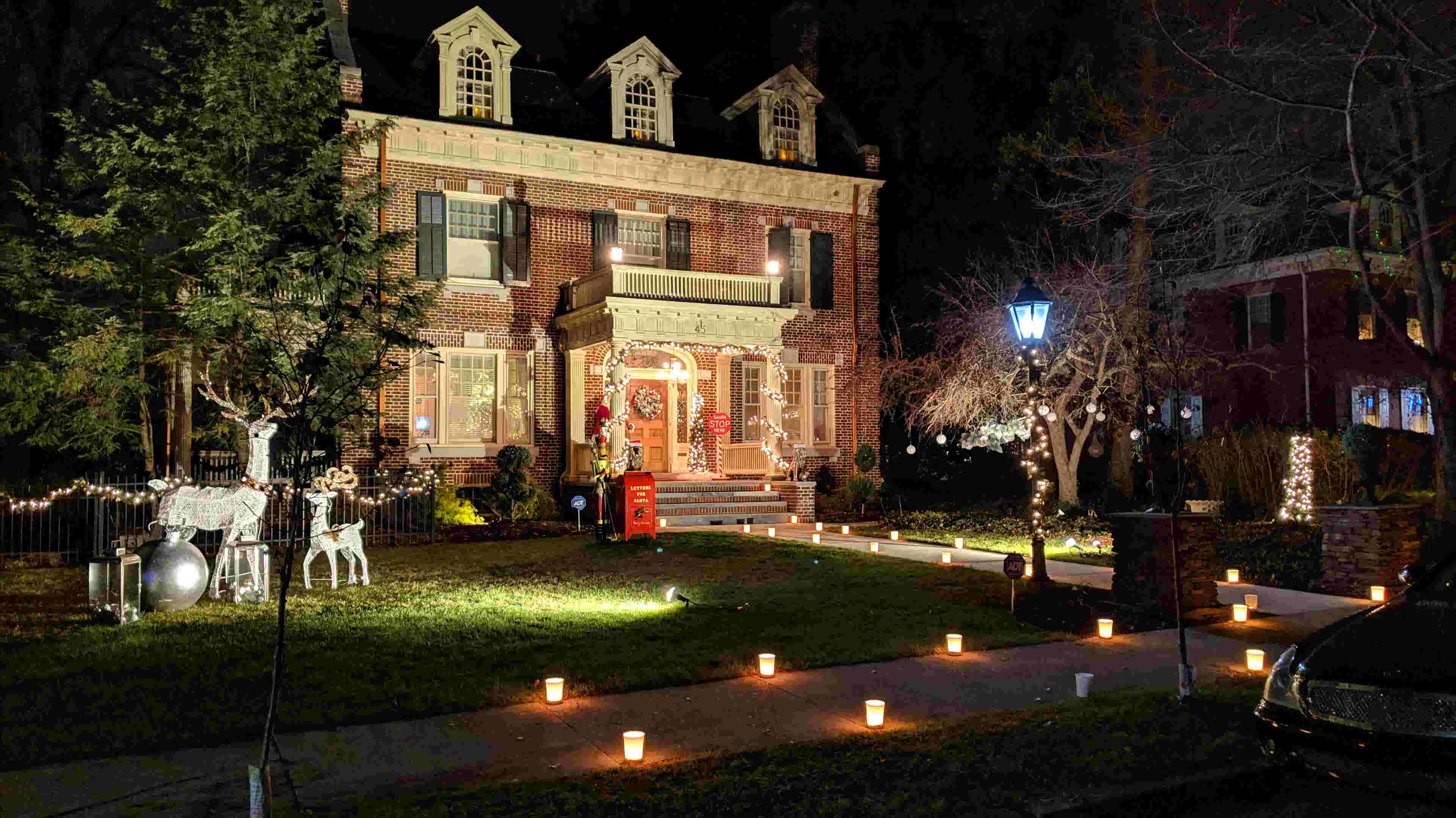 Christmas lights Luminaries light up historic York, Pa. neighborhood