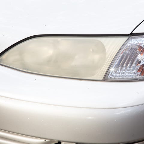 Headlights become clouded or yellowed after years...