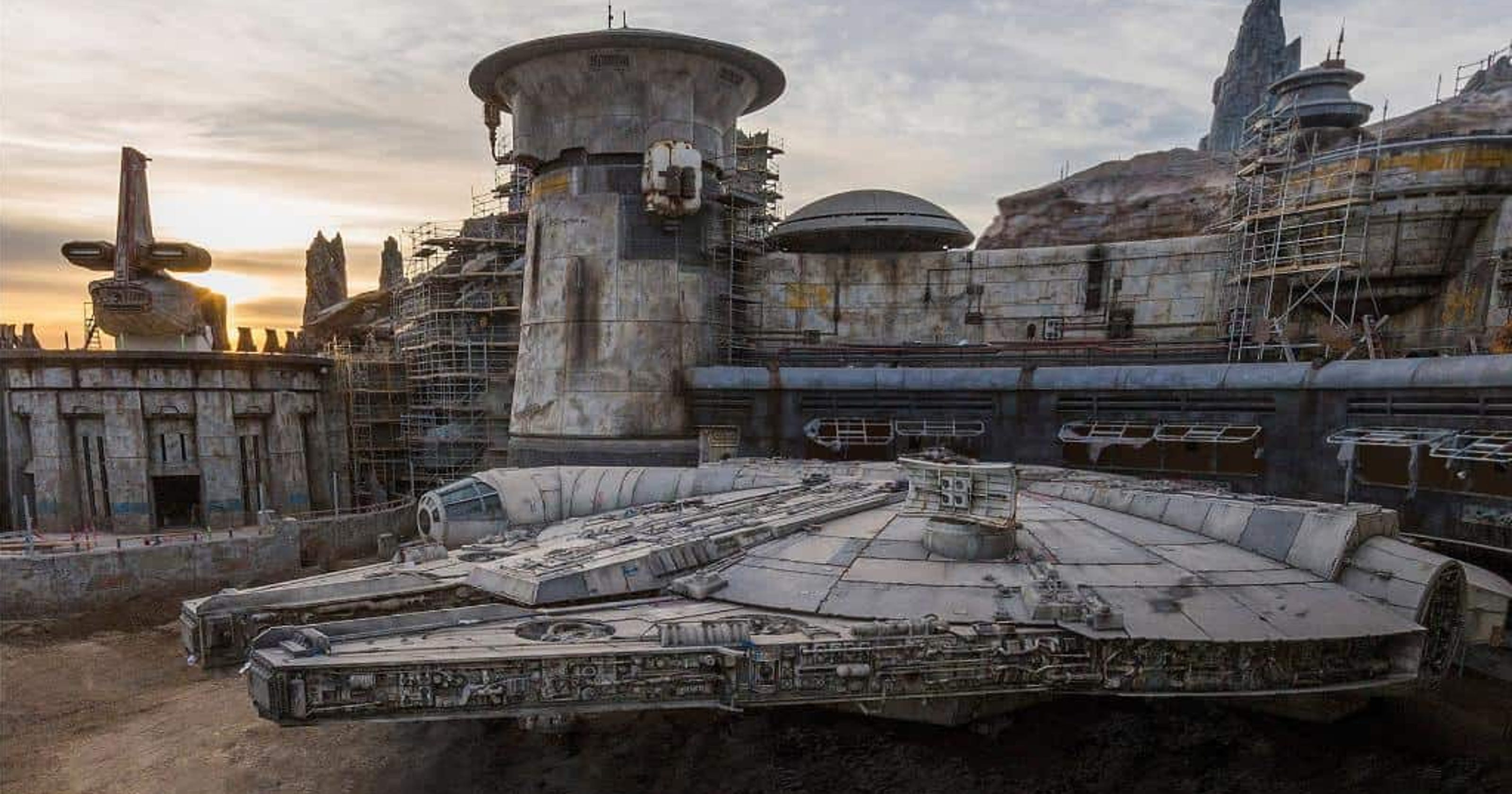 Disneyland's Star Wars Millennium Falcon sneak peek