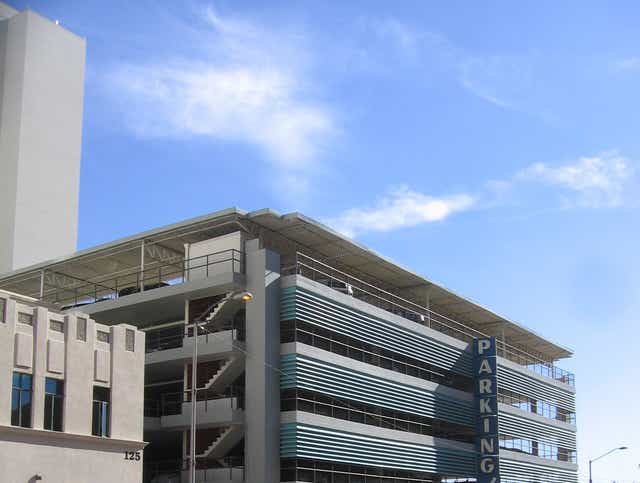 Phoenix S First Parking Garage Briefly Solved A Big Problem