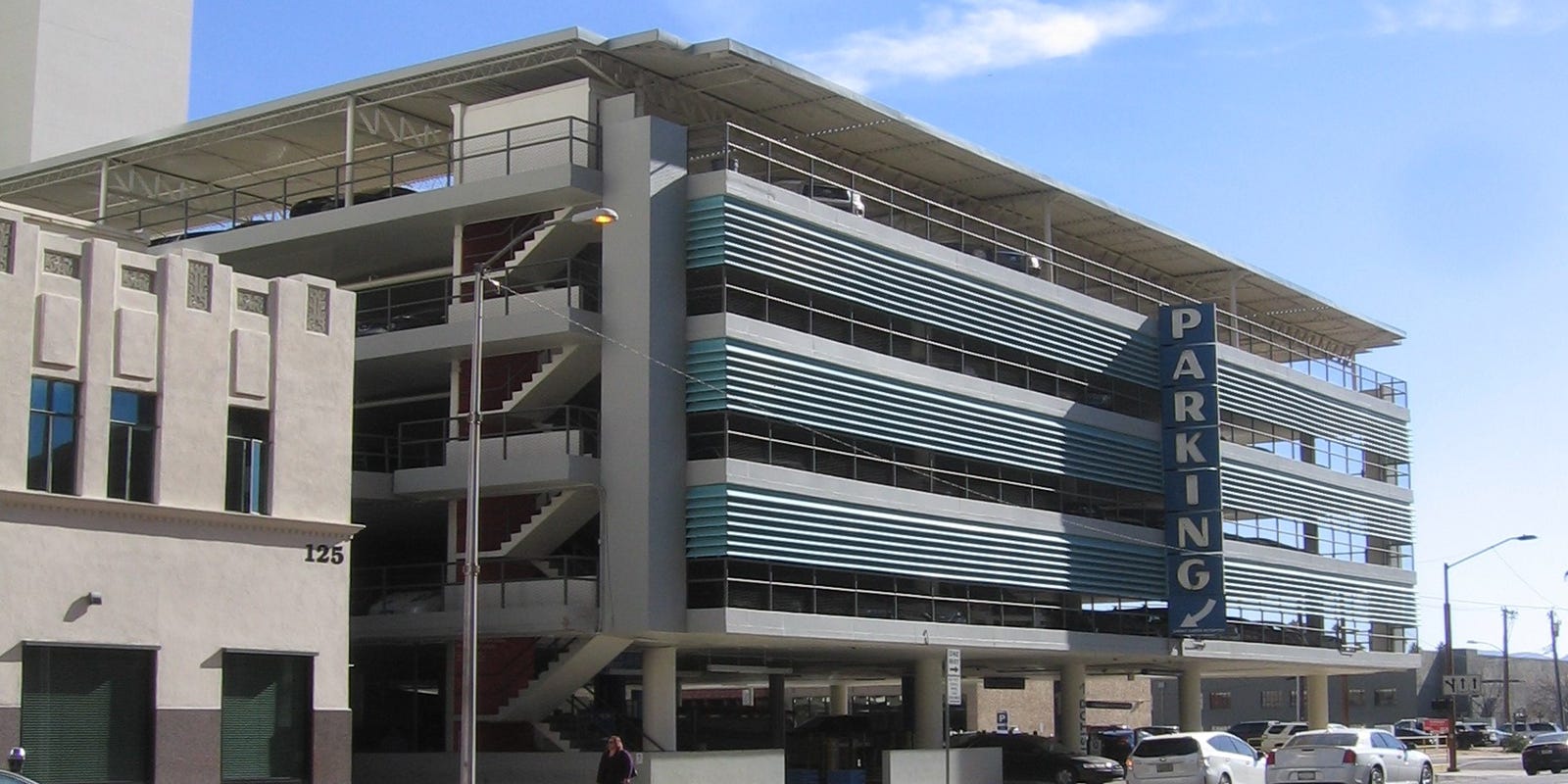 Phoenix S First Parking Garage Briefly Solved A Big Problem