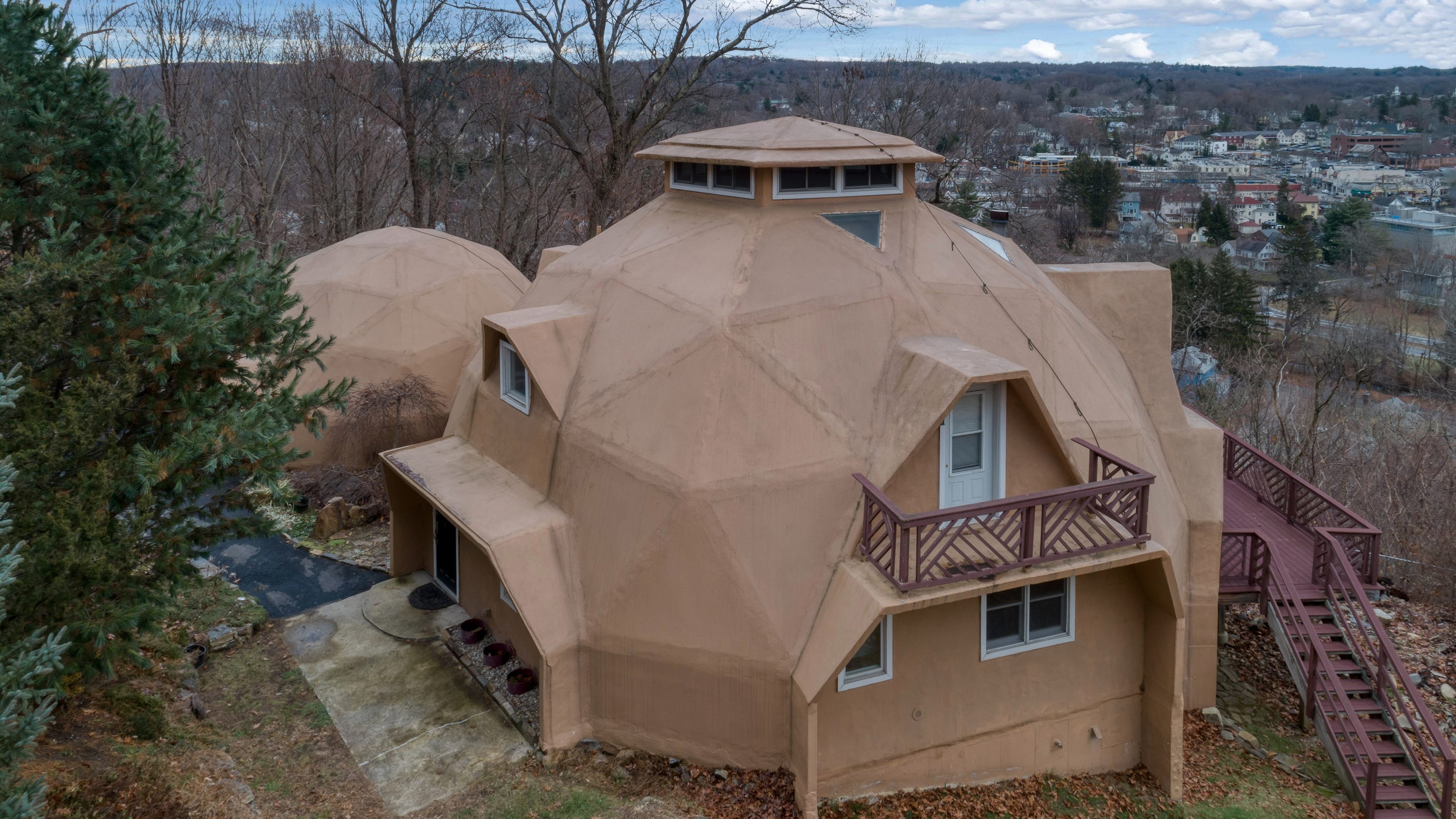 Geodesic dome home up for sale in Mount Pleasant