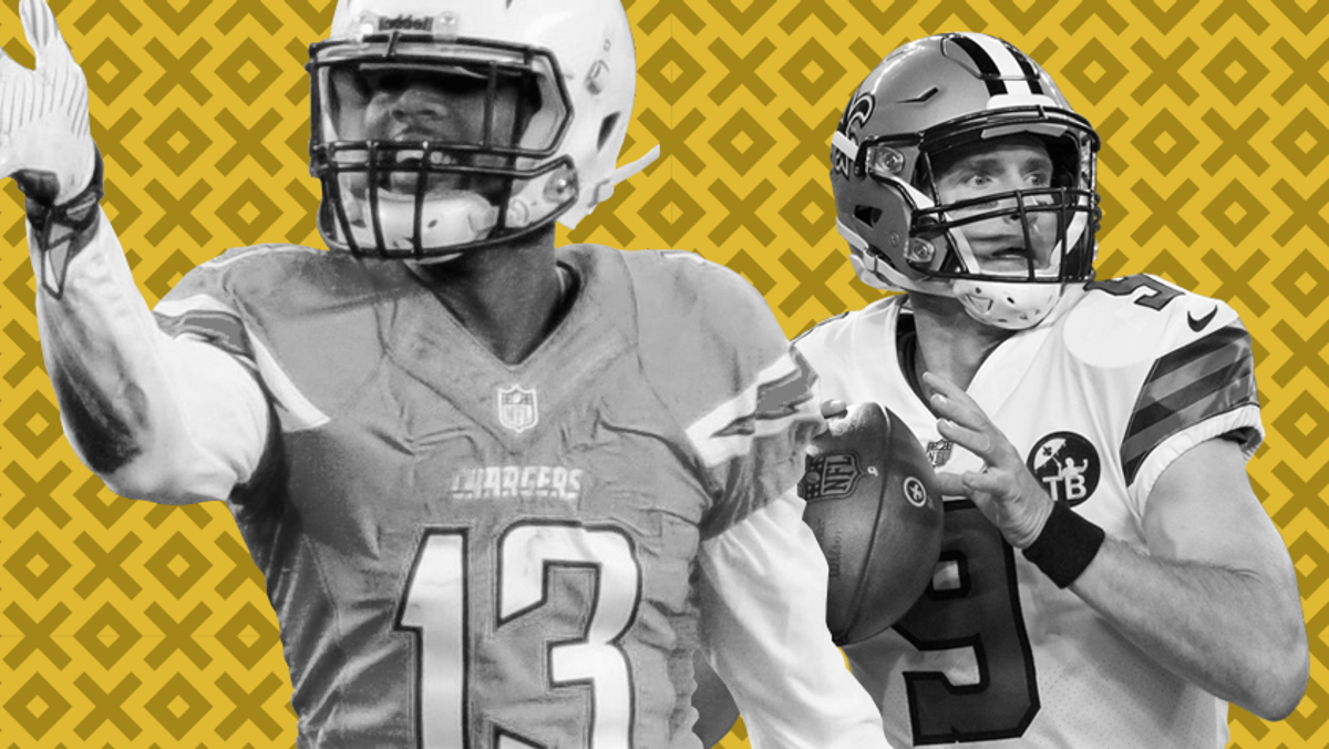 Could Chargers WR Keenan Allen (13) and Saints QB Drew Brees be on a Super Bowl collision course?