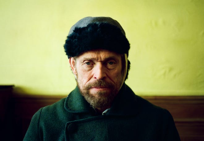 In "At Eternity's Gate," Willem Dafoe plays Vincent Van Gogh. The 63-year-old actor from Appleton earned his fourth Academy Award nomination for the role.