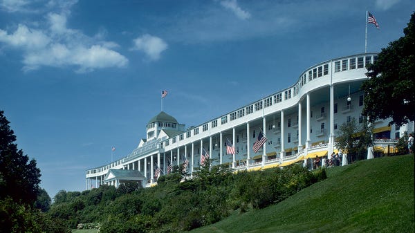 Grand Hotel, Mackinac Island, 1887 (Architect:...