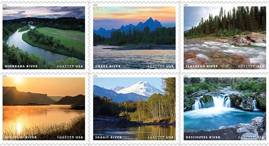Story Behind The Stamps Two Montana Rivers Will Be On