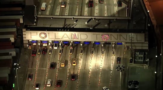 Holland Tunnel Wreaths In Nj Moved After Complaints