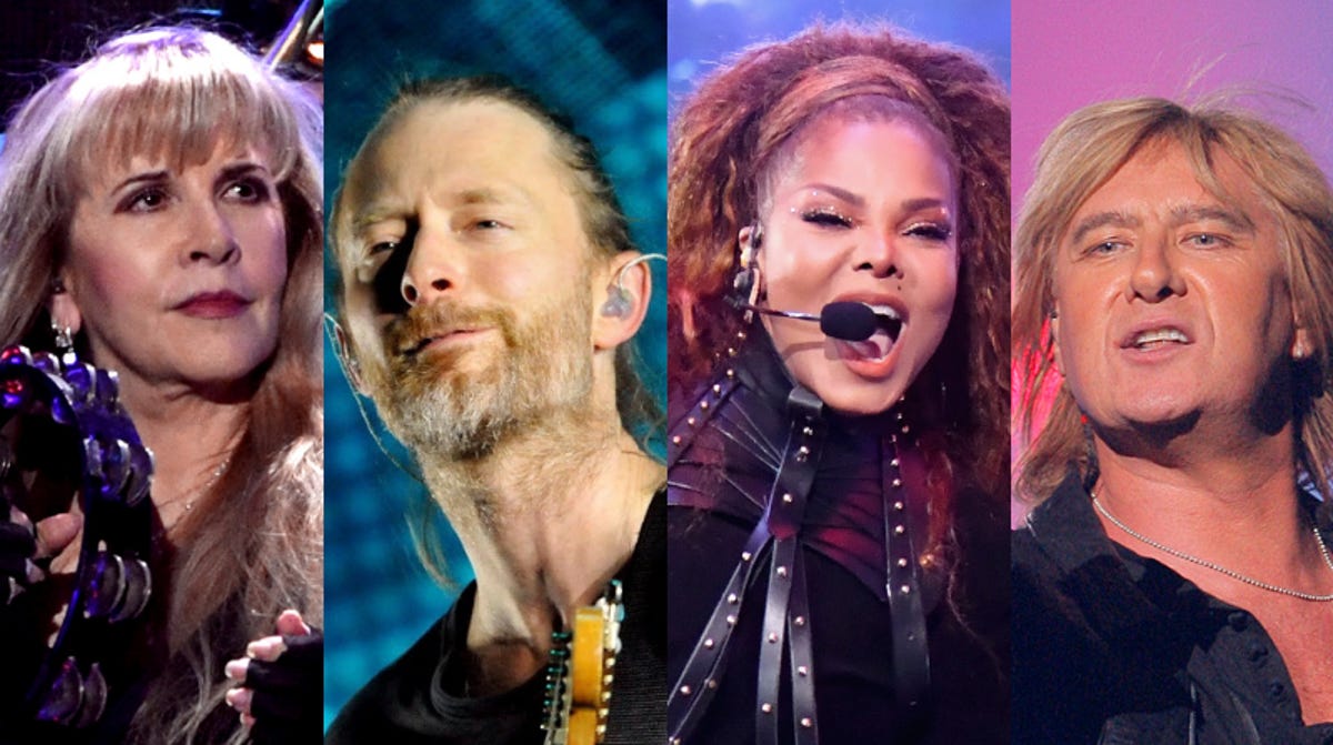 The 2019 Rock Hall inductees are: Stevie Nicks, Janet Jackson, Radiohead and more
