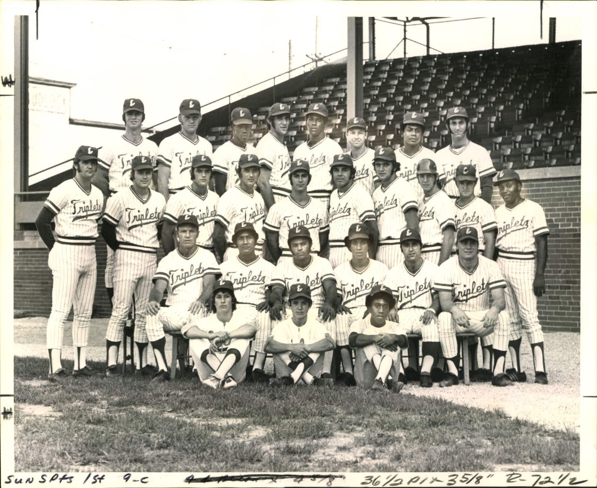 History of pro baseball in Evansville Braves, Triplets, Otters and more.