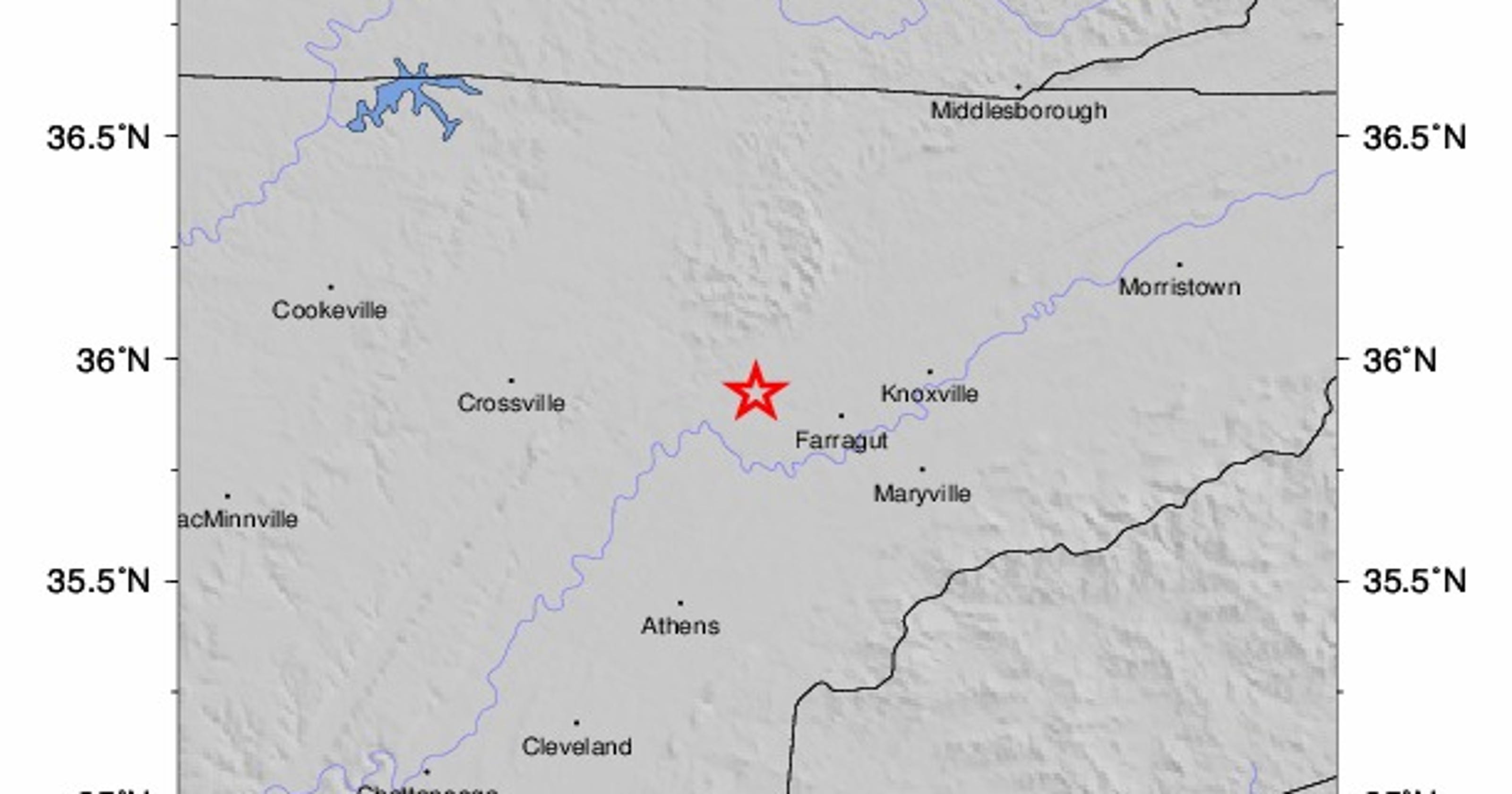 2 small earthquakes shake East Tennessee day after 4.4 magnitude quake