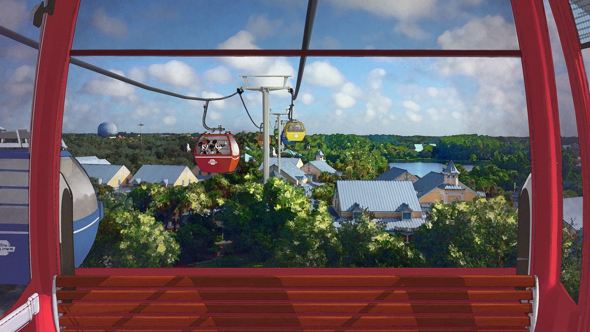 There will be a new way to get to Epcot along with Disney's Hollywood Studios next year when the resort opens its new Skyliner transportation system in the fall.