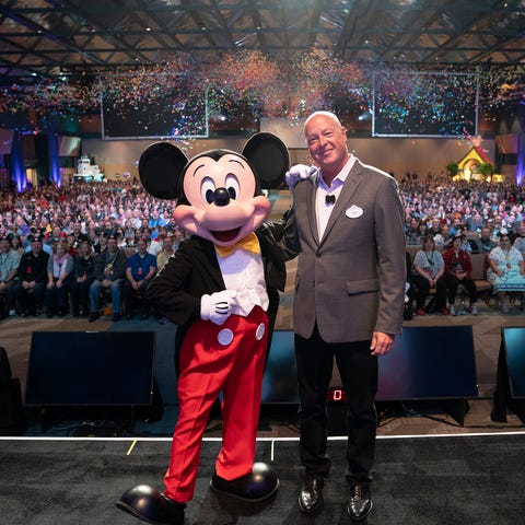 Bob Chapek, chairman of Disney parks, experiences 