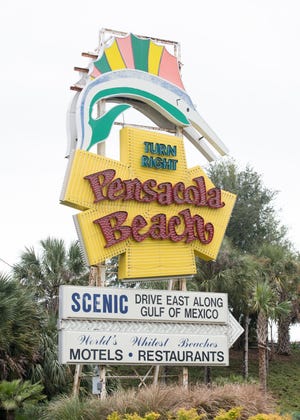 The iconic Pensacola Beach welcome sign will be replaced next year with a new rust-resistant model with LED lighting.