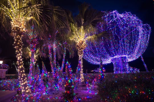 Hutchinson island christmas lights