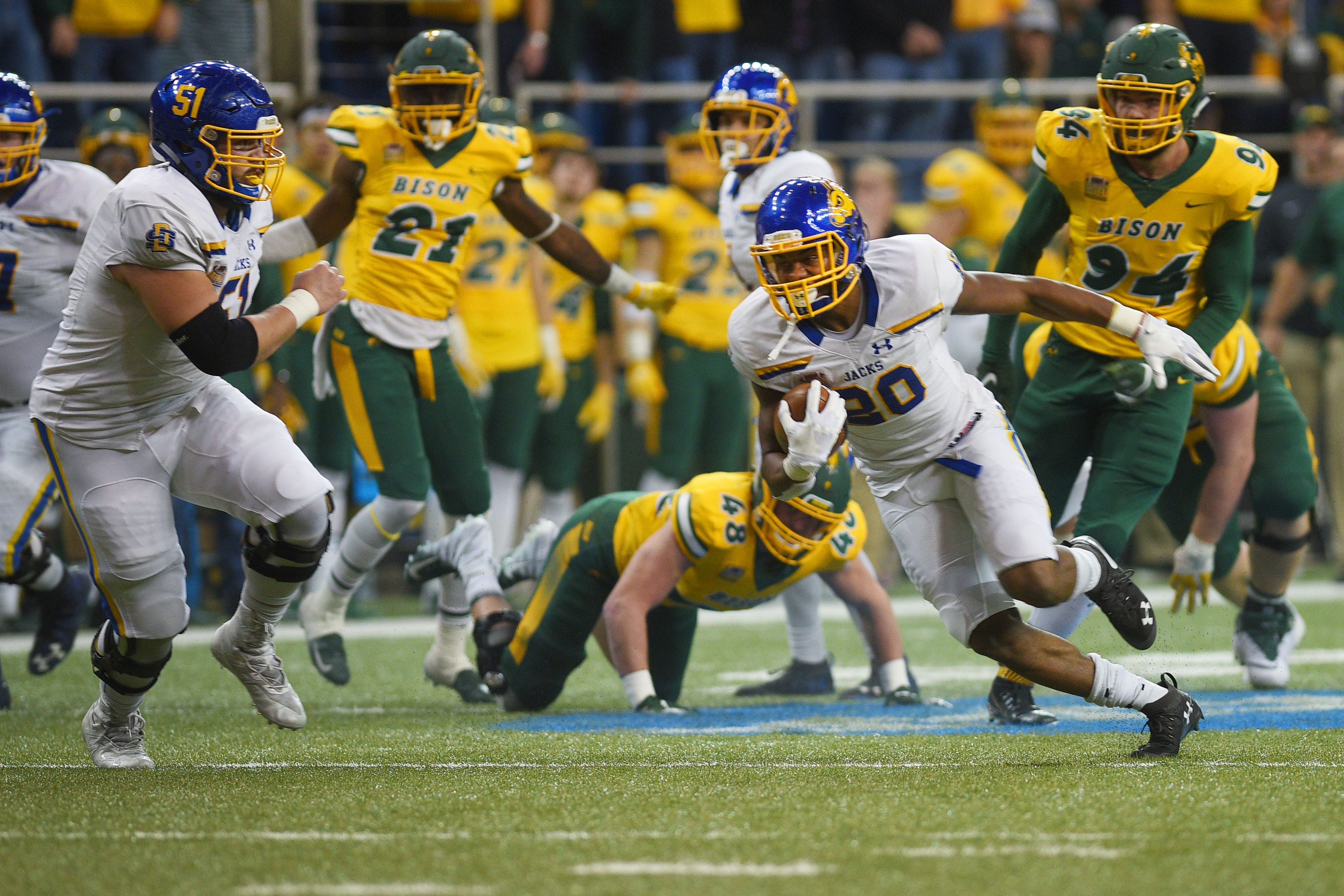 SDSU vs. NDSU Score ends in loss for Jackrabbit's football season
