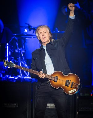 Paul McCartney performs live at The O2 Arena on Dec. 16, 2018, in London.