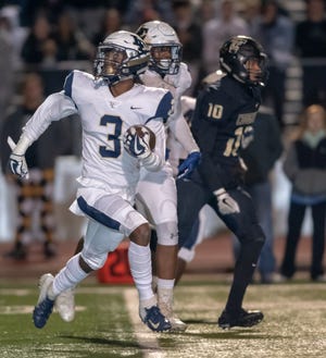 Little Elm (Texas) defensive back Brandon Crossley (3) committed to join the CSU football team on Monday. He chose the Rams over multiple Power 5 offers.