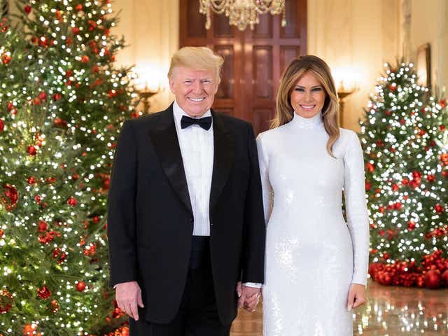 Donald Trump Christmas Ornament