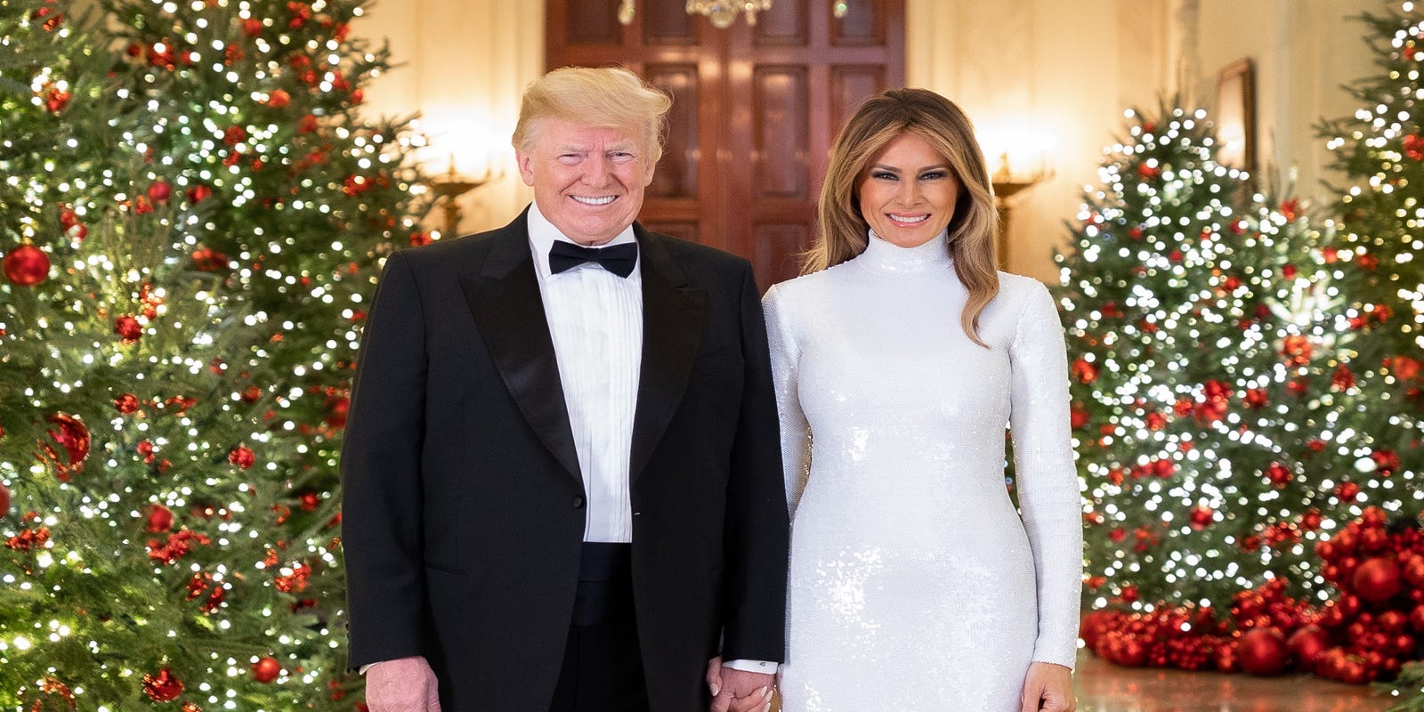 President Trump Christmas message 2019 Dayton officers included