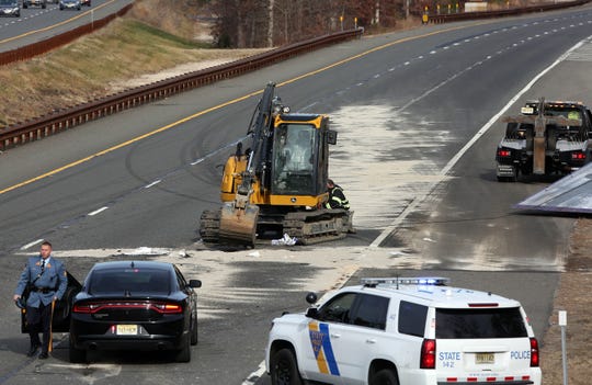 Garden State Parkway Truck Crash All Northbound Lanes Reopen In Lacey