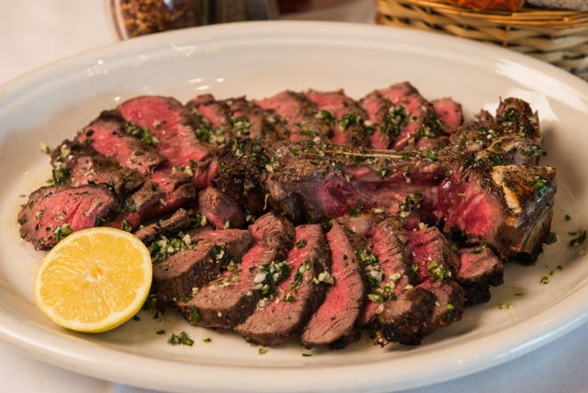 The porterhouse at Carmine's in Atlantic City is truly a “wow” dish.