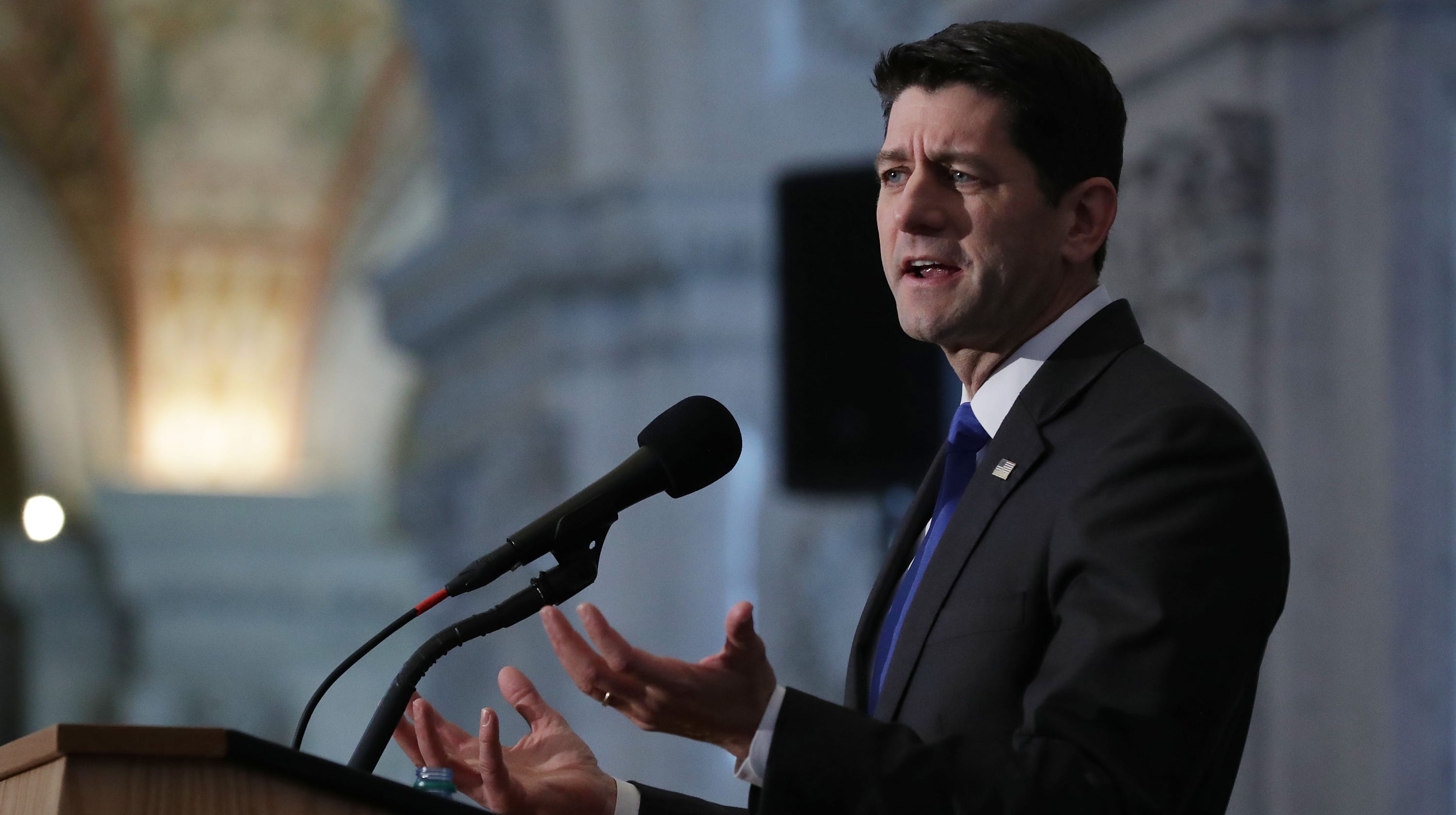 Paul Ryan touts record, decries 'broken politics' in farewell speech3000 x 1680
