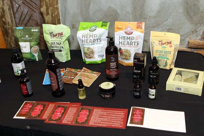 A wide variety of products can be made with industrial hemp. 